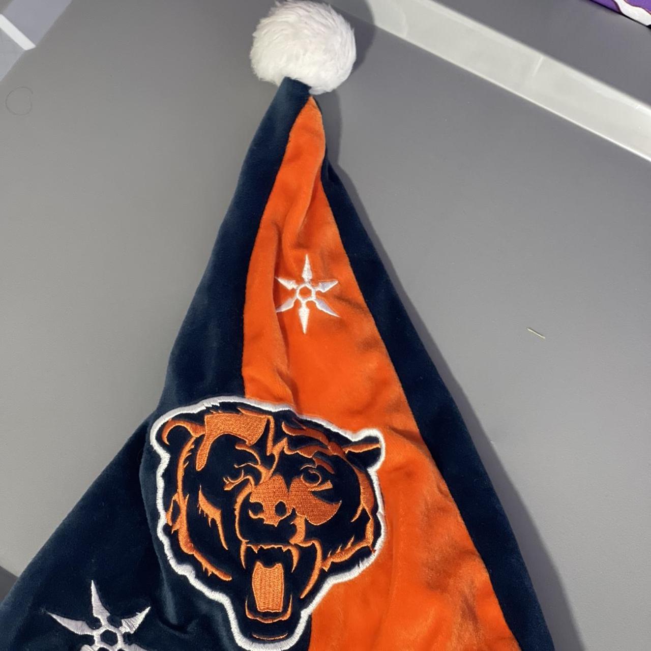 Chicago Bears High End Santa Hat