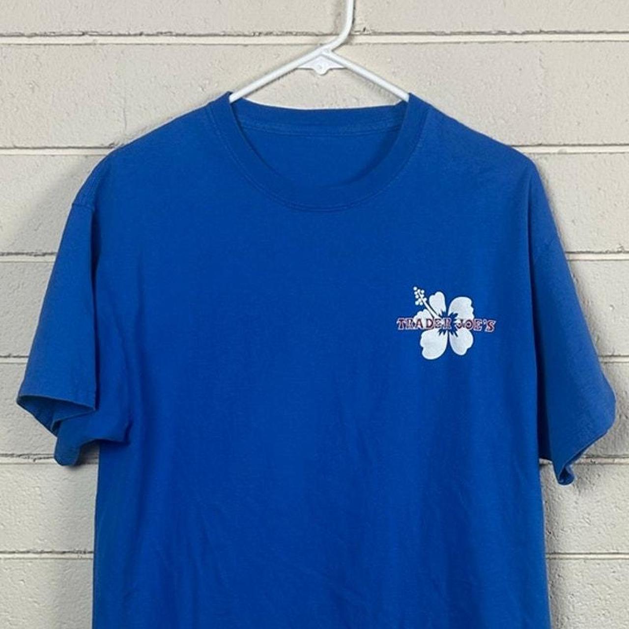 Trader Joe's Women's T-shirt - Blue - M – Trader … - image 5