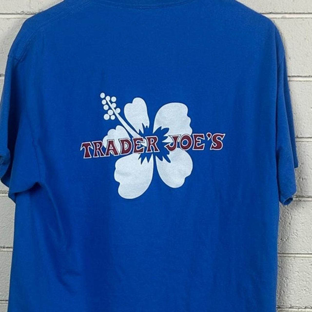 Trader Joe's Women's T-shirt - Blue - M – Trader … - image 6