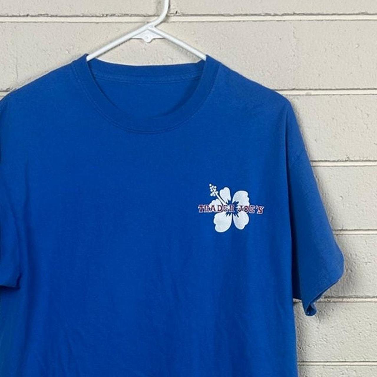 Trader Joe's Women's T-shirt - Blue - M – Trader … - image 7