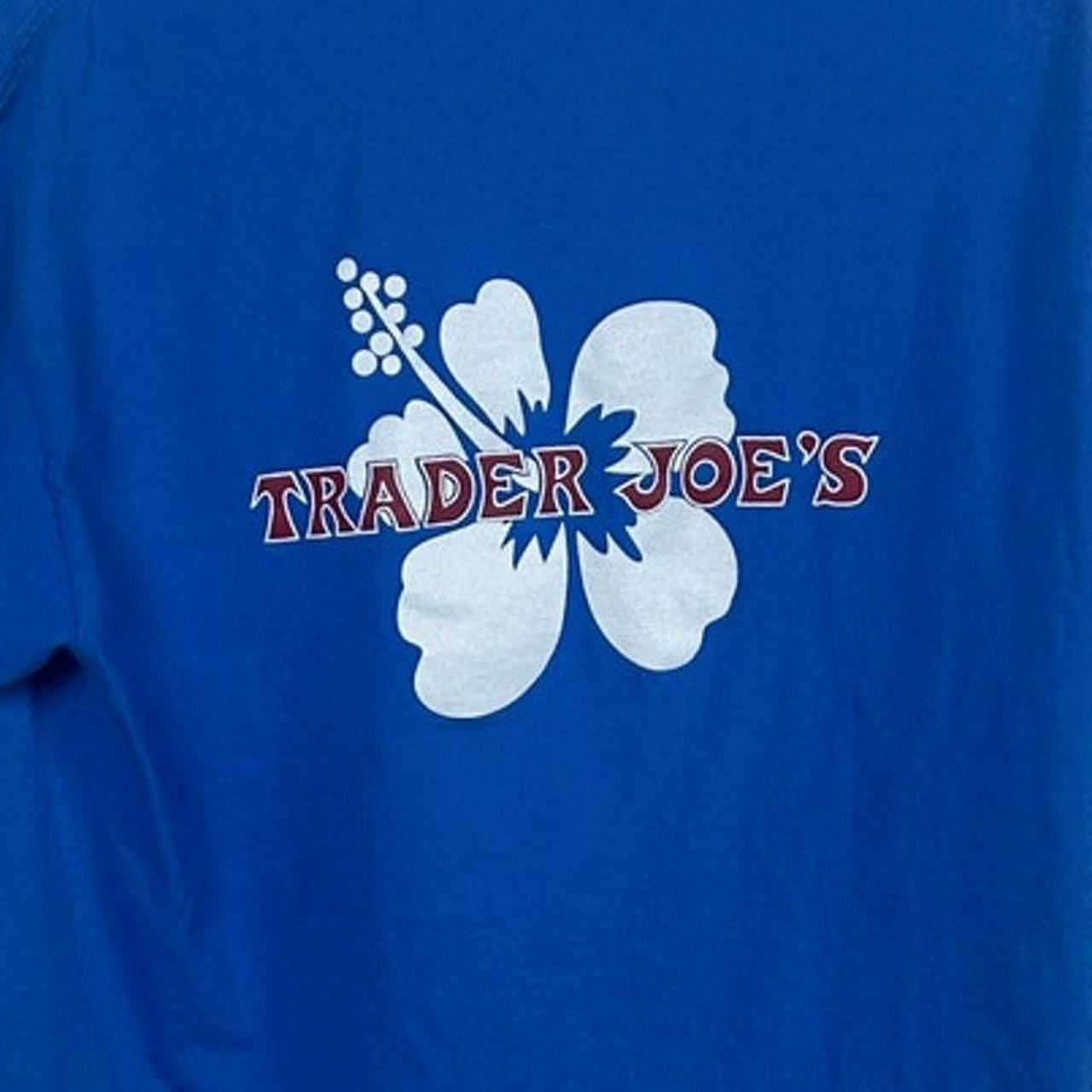 Trader Joe's Women's T-shirt - Blue - M – Trader … - image 8