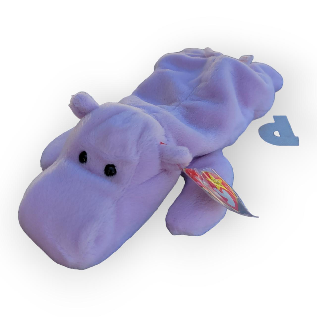 Purple hippo store beanie baby