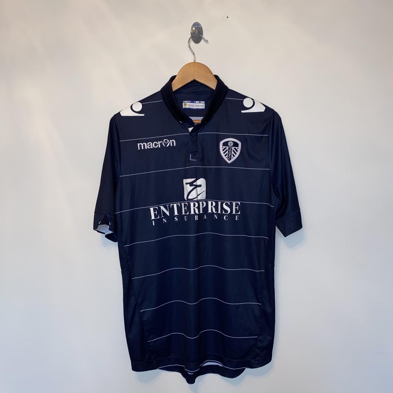 Leeds United 2014/15 Away Football Shirt Macron... Depop