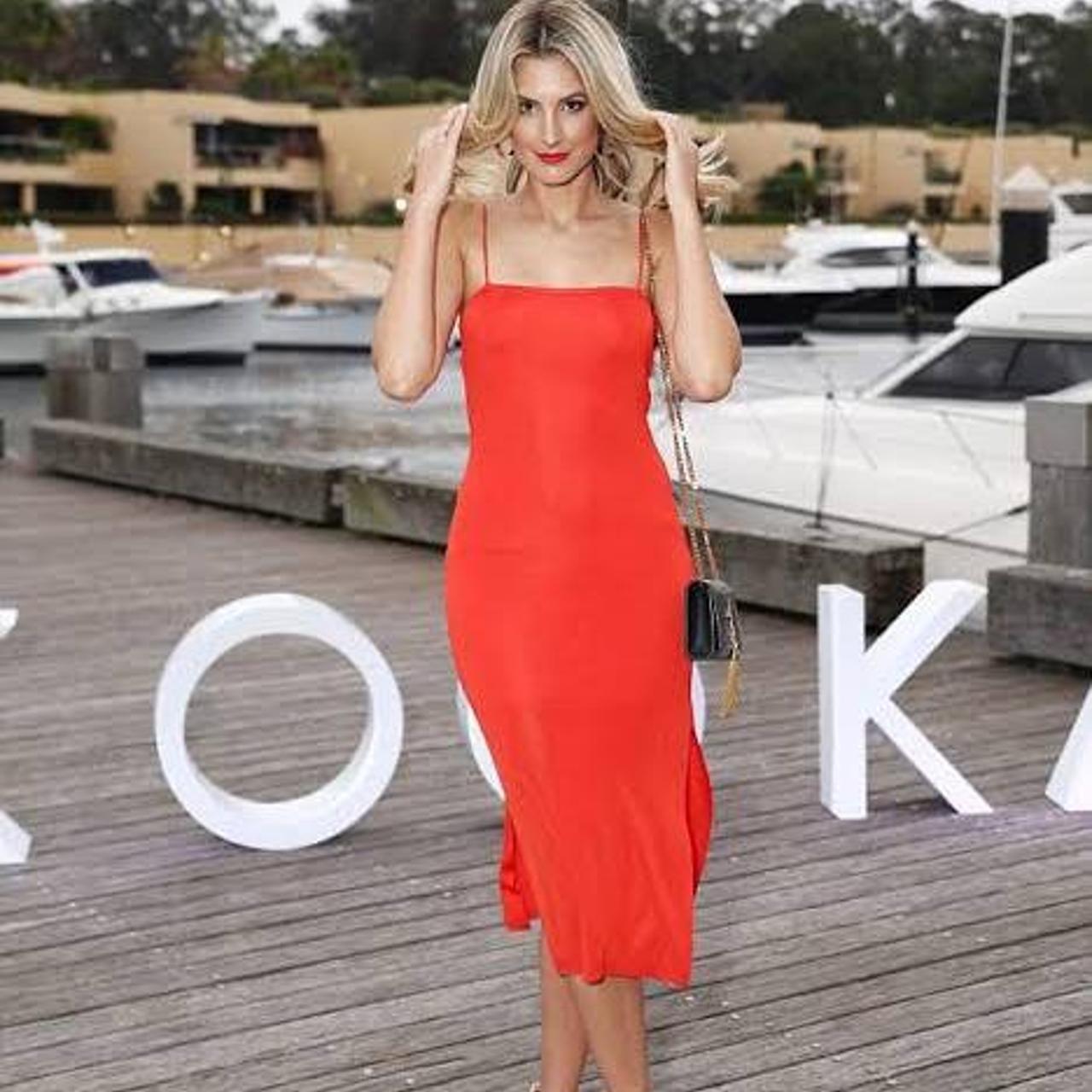 Kookai adel slip on sale dress