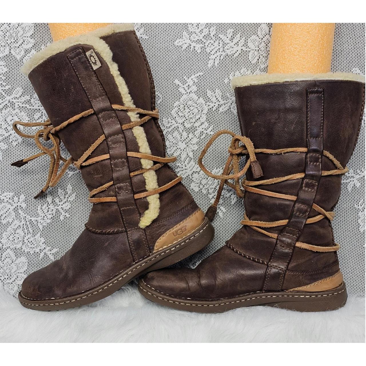 UGG Women's Mid calf Boots Brown/Tan US – UGG Catalina