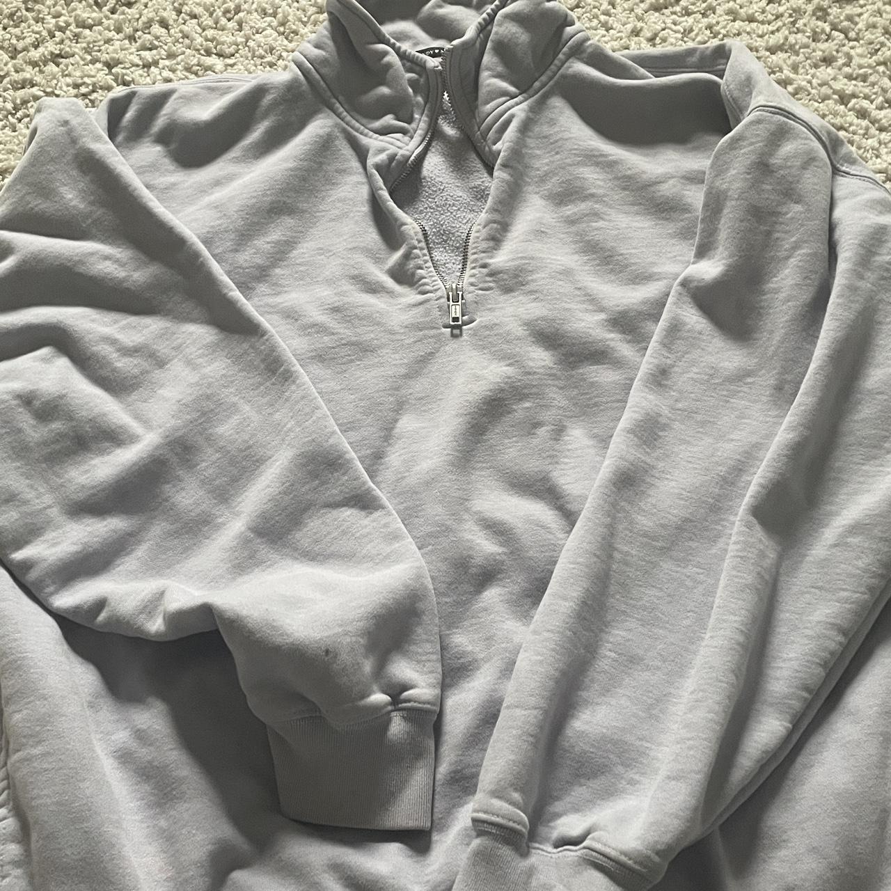 Brandy Melville Women's Purple Coat | Depop