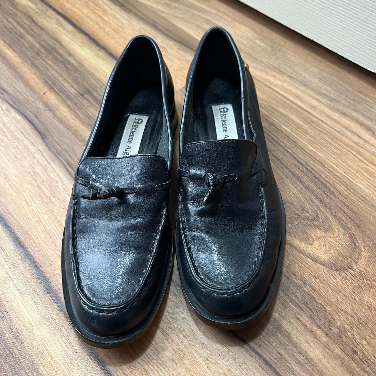 Etienne Aigner Loafers Shoes Round Toe Slip On. Depop