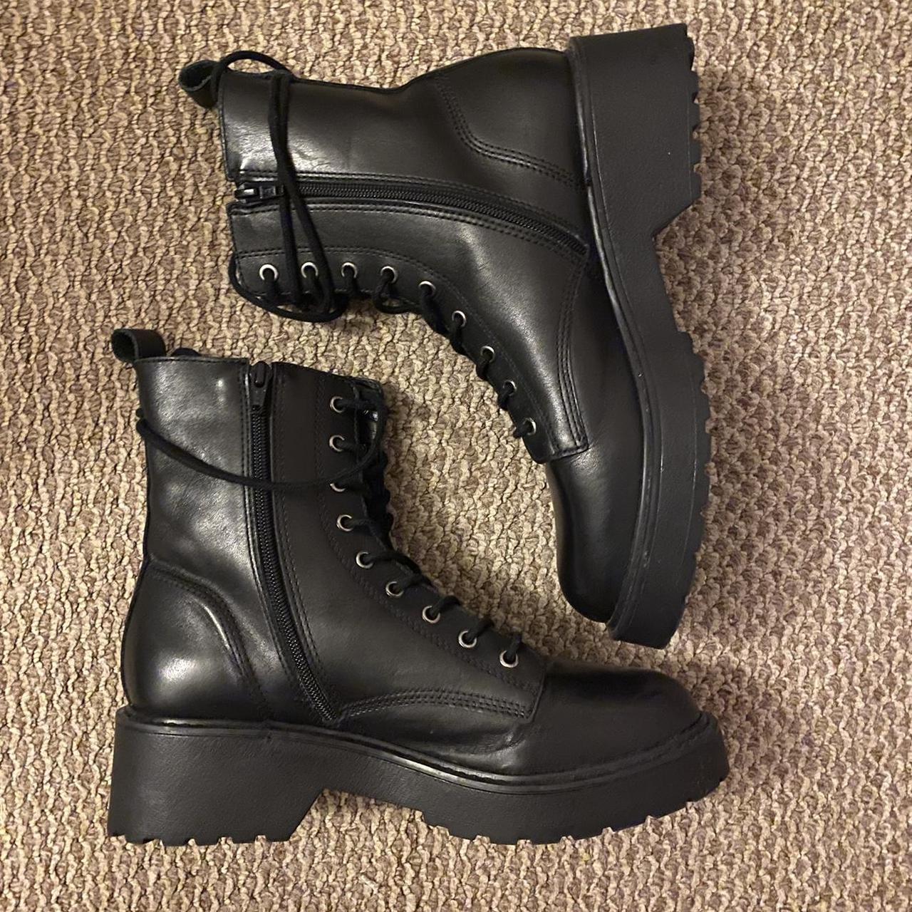 Steve madden chunky on sale boots