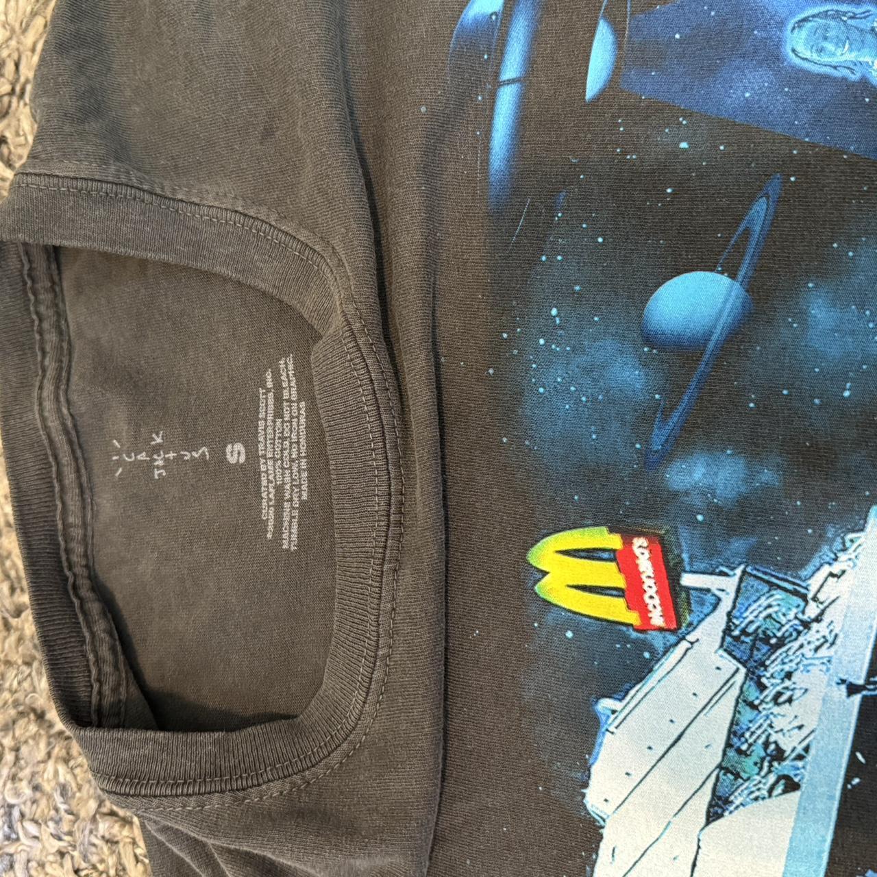 Travis Scott x McDonald's Live from Utopia shirt | Depop