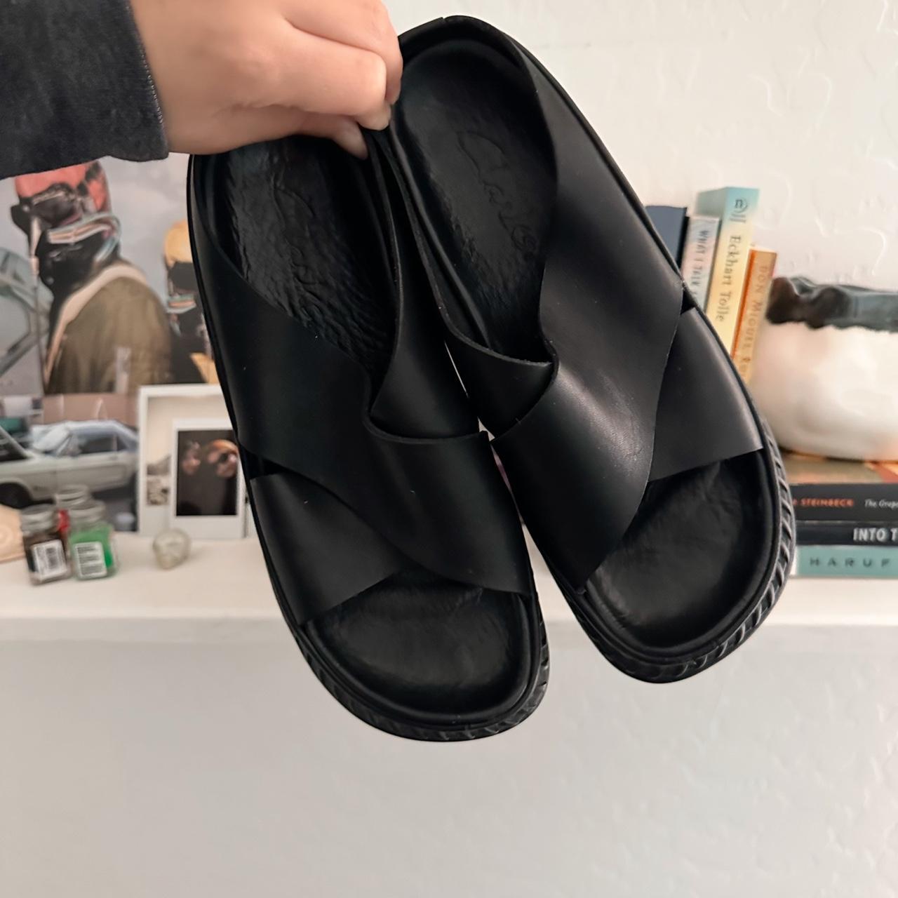 Vintage Clark’s sandals Chunky sandals - Depop