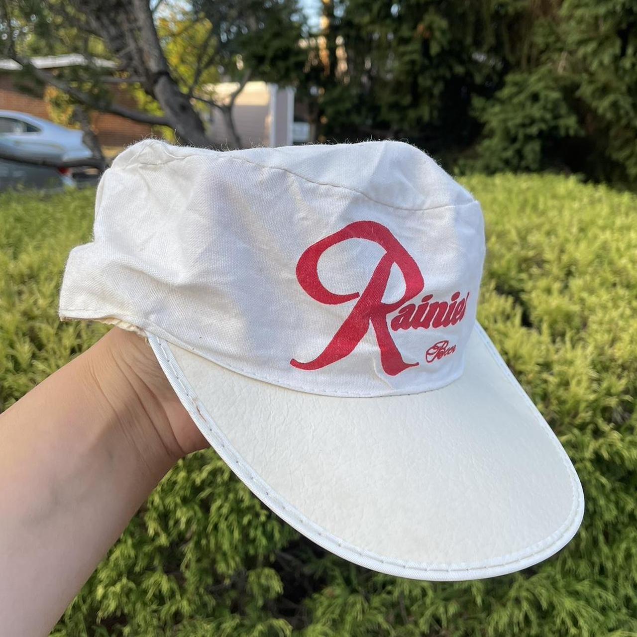 Vintage Men's Caps - White