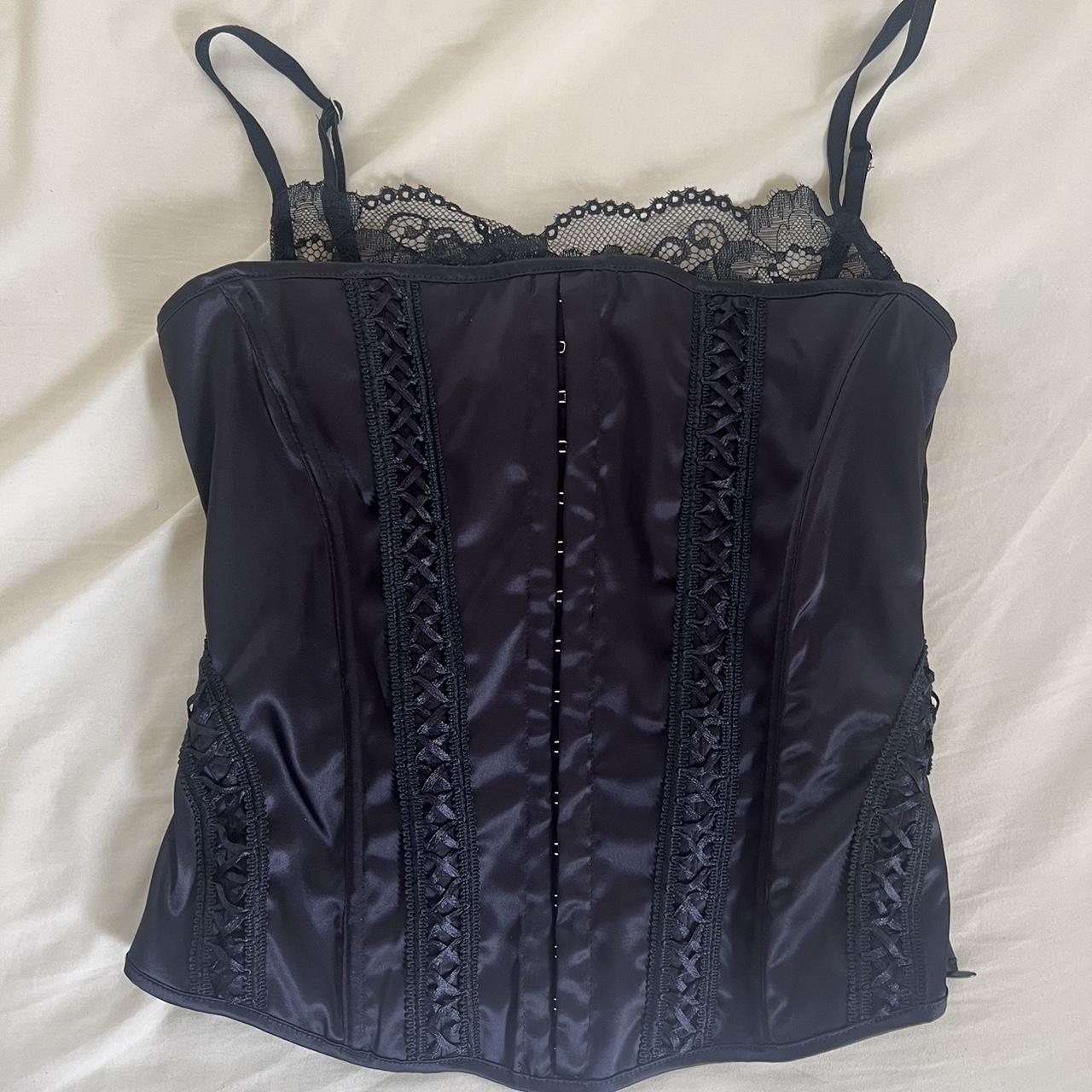 I.AM.GIA Women's Black Corset | Depop