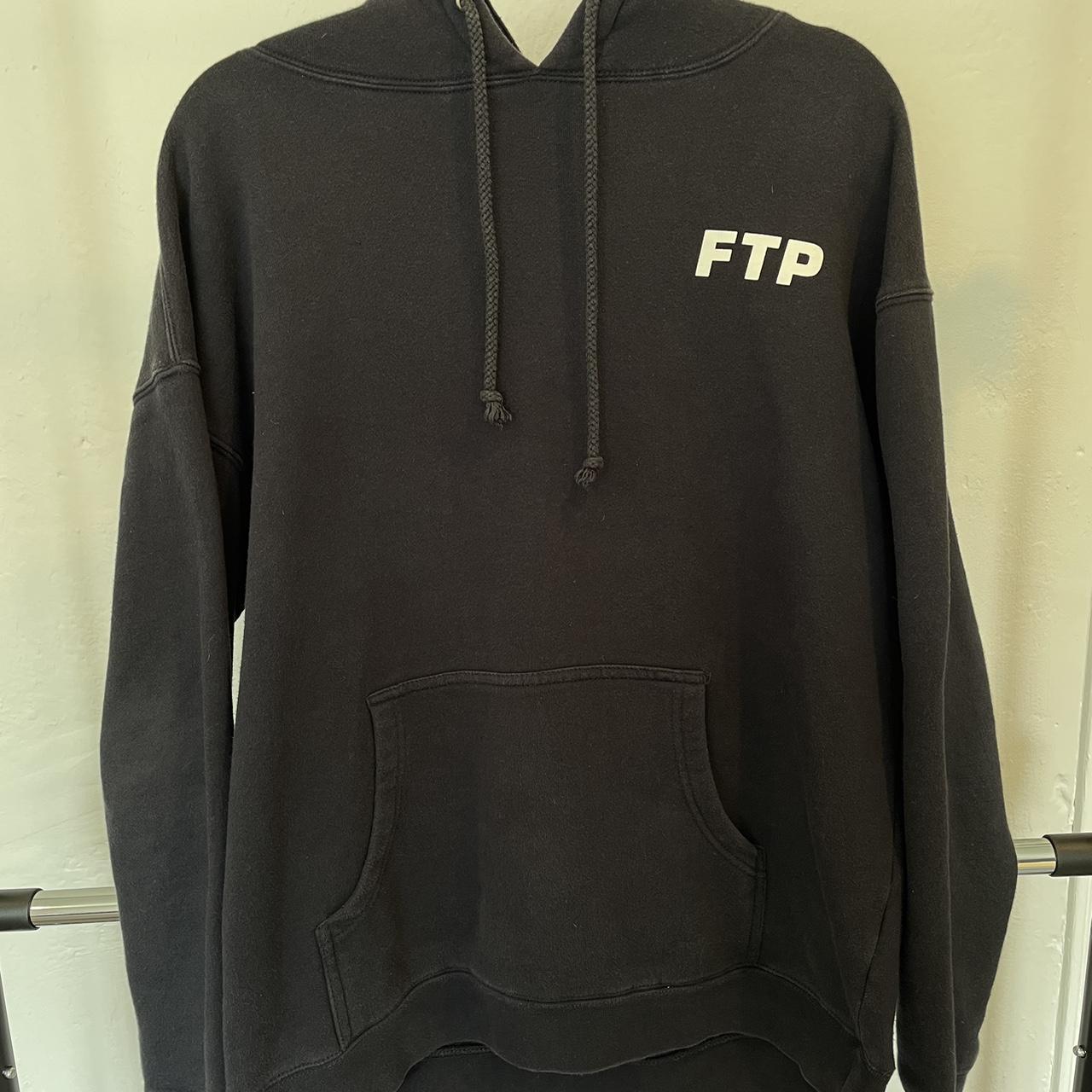 FTP Logo outlets Hoodie Navy