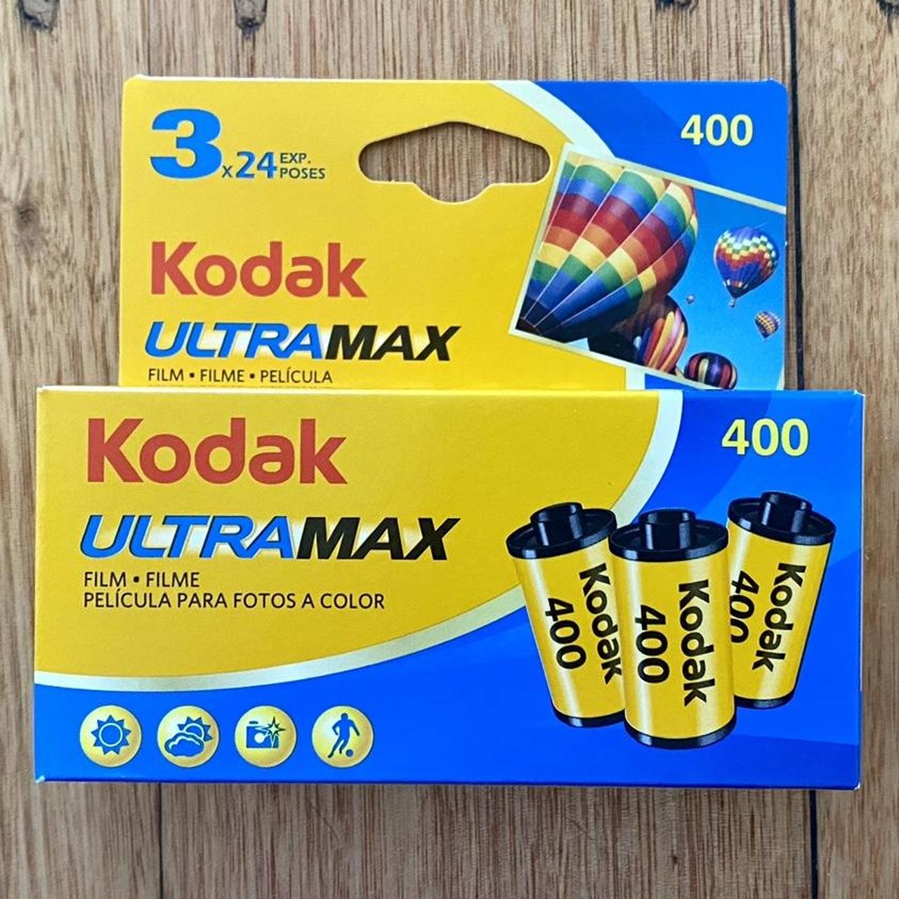 Sealed box, 3 pack of Kodak 400 speed 35mm film. 24... Depop