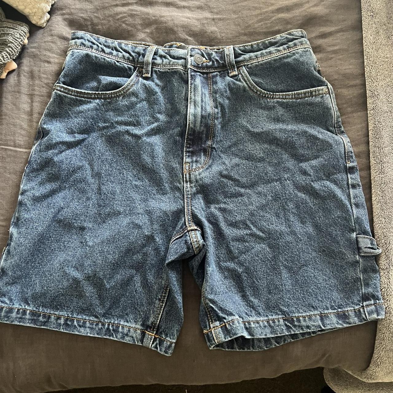 Super cute jorts! Only worn once to try on Perfect... - Depop