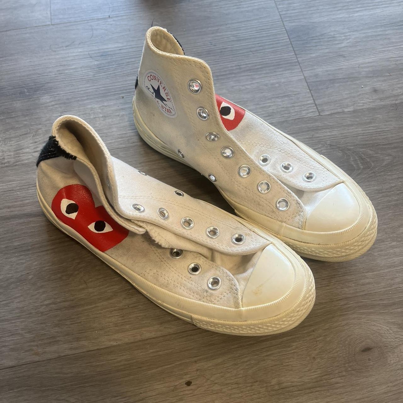 comme des garçons play women's chuck taylor