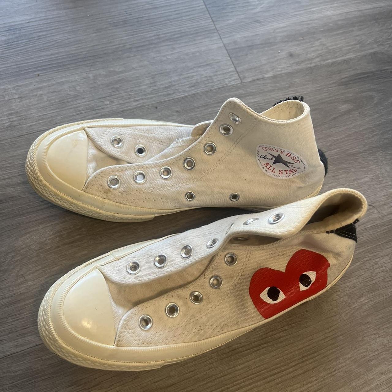 comme des garçons play women's chuck taylor