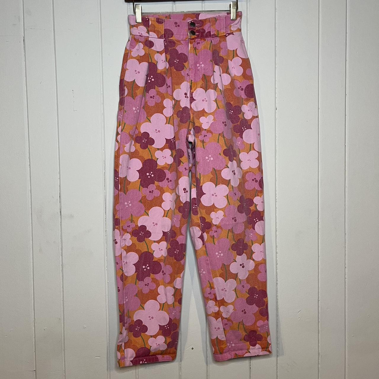 floral-print-colorful-mom-jeans-size-28-color-depop