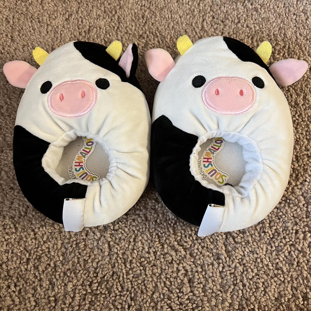 Connor Slippers Size: 11-12 in kids #squishmallow... - Depop