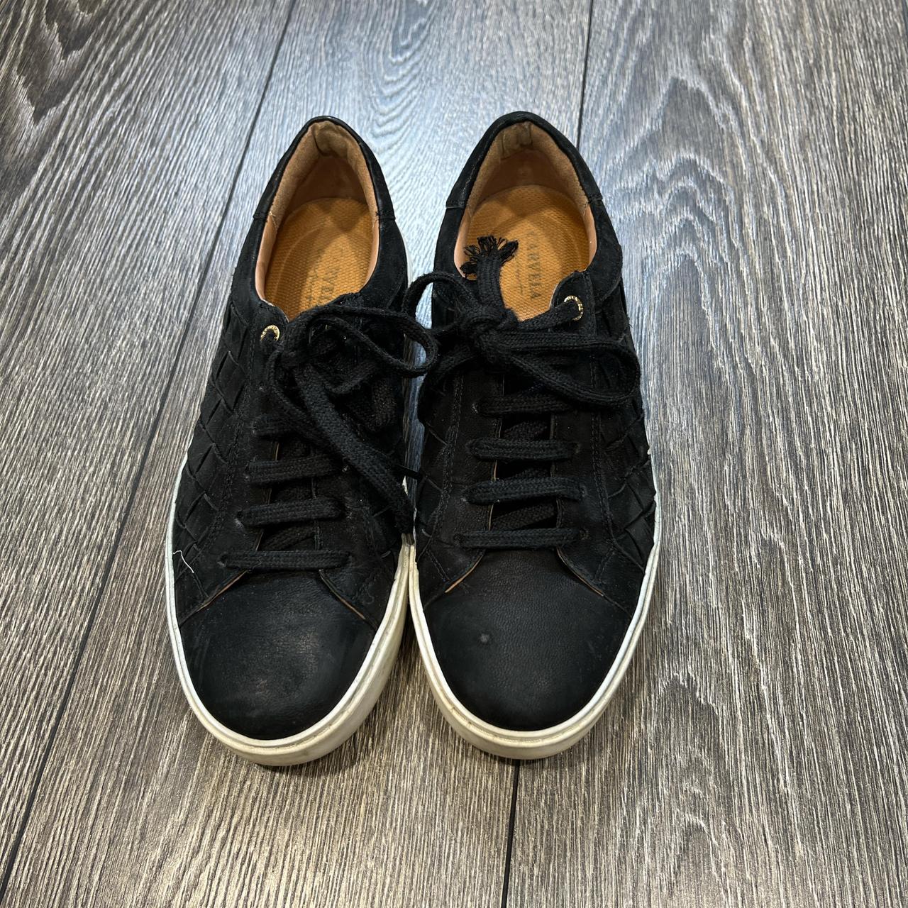 Carvela comfort trainers in black suede with Depop