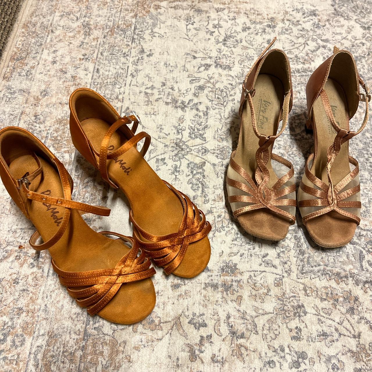 Women's Gold Ballet-shoes