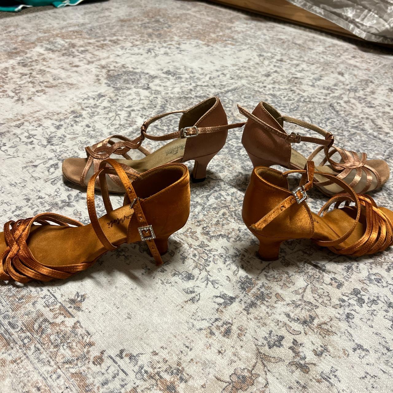 Women's Gold Ballet-shoes (4)