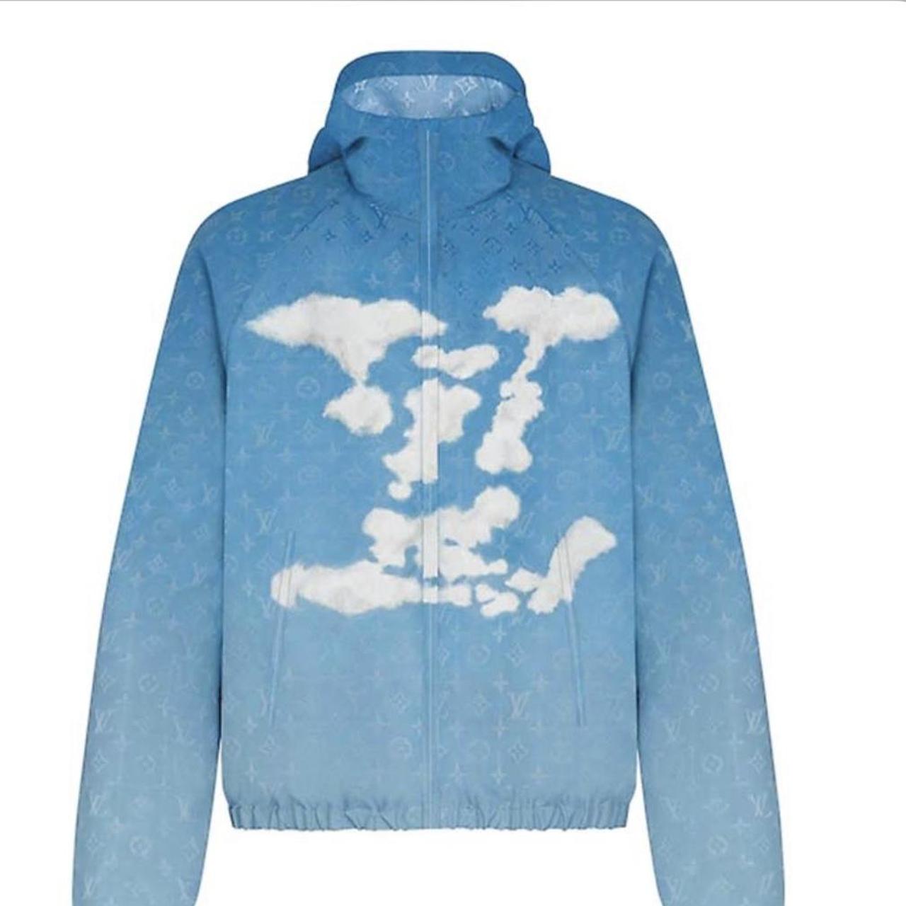 Cloud Louis Vuitton Blue Coat LOUIS VUITTON CLOUD WINDBREAKER,