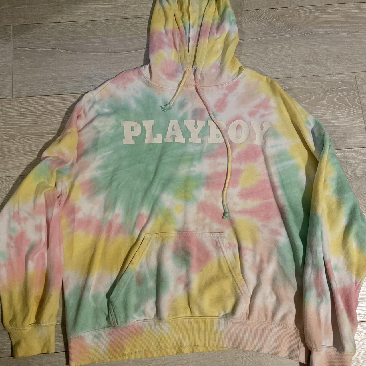 Pacsun playboy discount tie dye hoodie