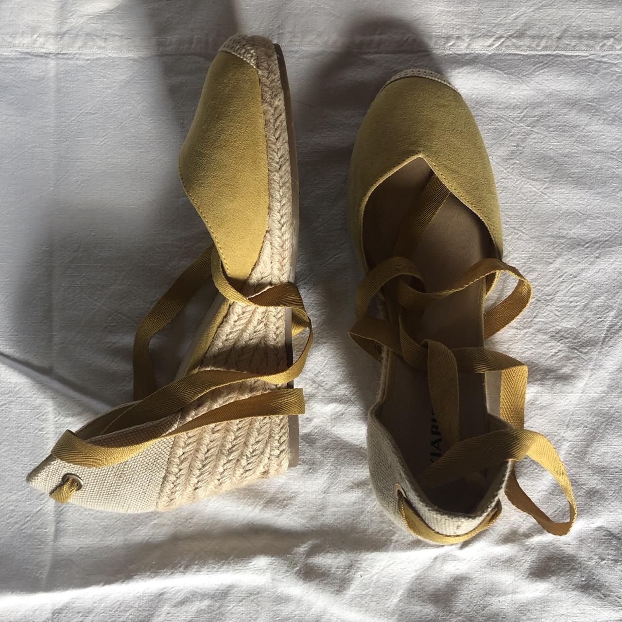 espadrilles jaunes femme