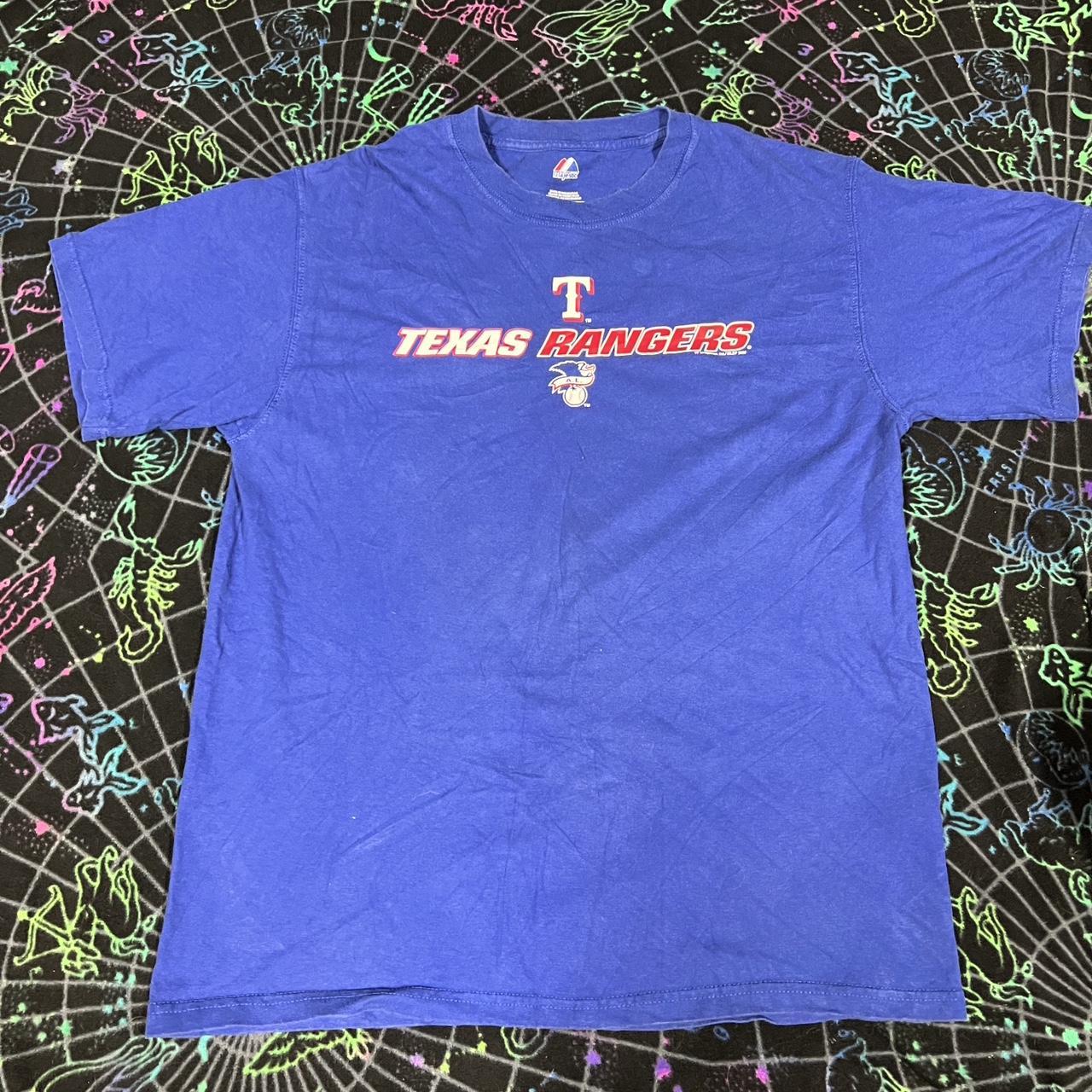 large texas rangers t shirt - Depop