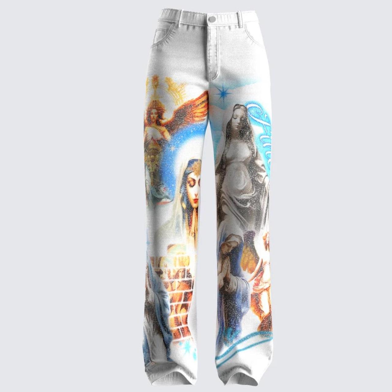 Deity Print Pants Deity Print Pants