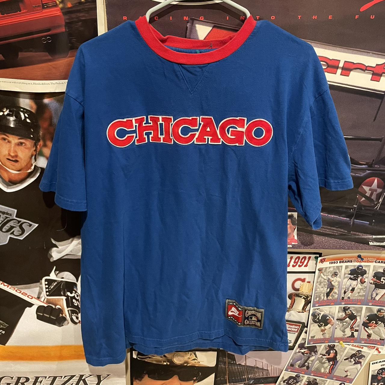 Chicago Cubs Vintage Russell Athletic Shirt Mens - Depop