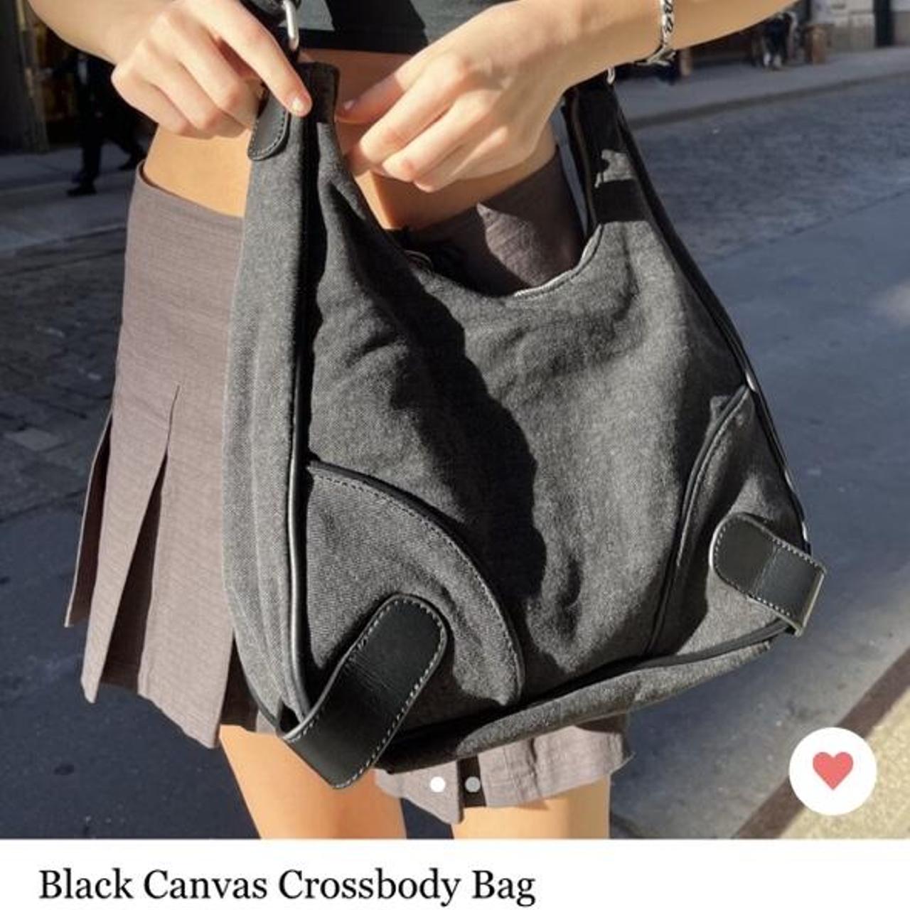 Blank Canvas Crossbody Bag