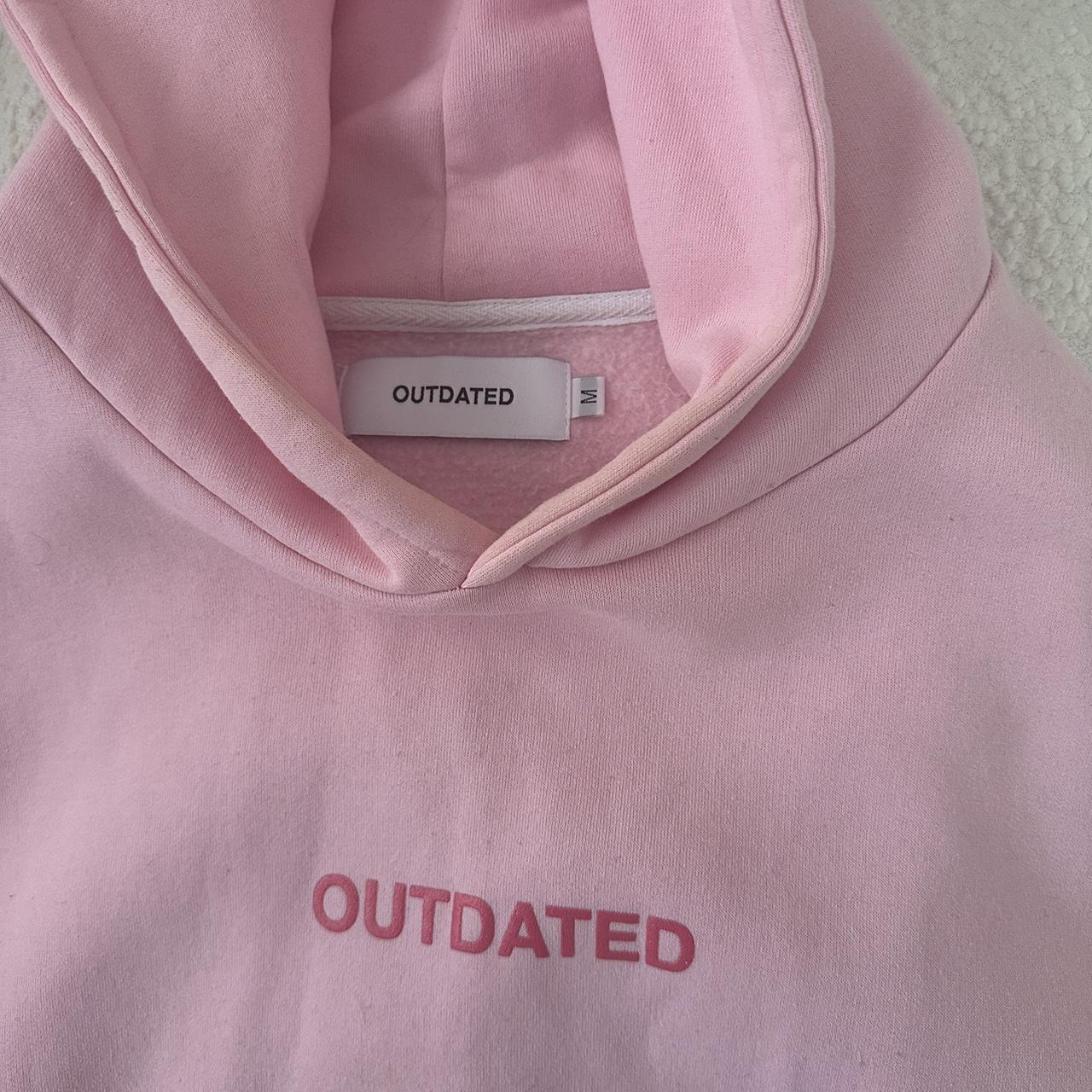 Outdated collective hoodie - pink 🎀 Size medium -... - Depop