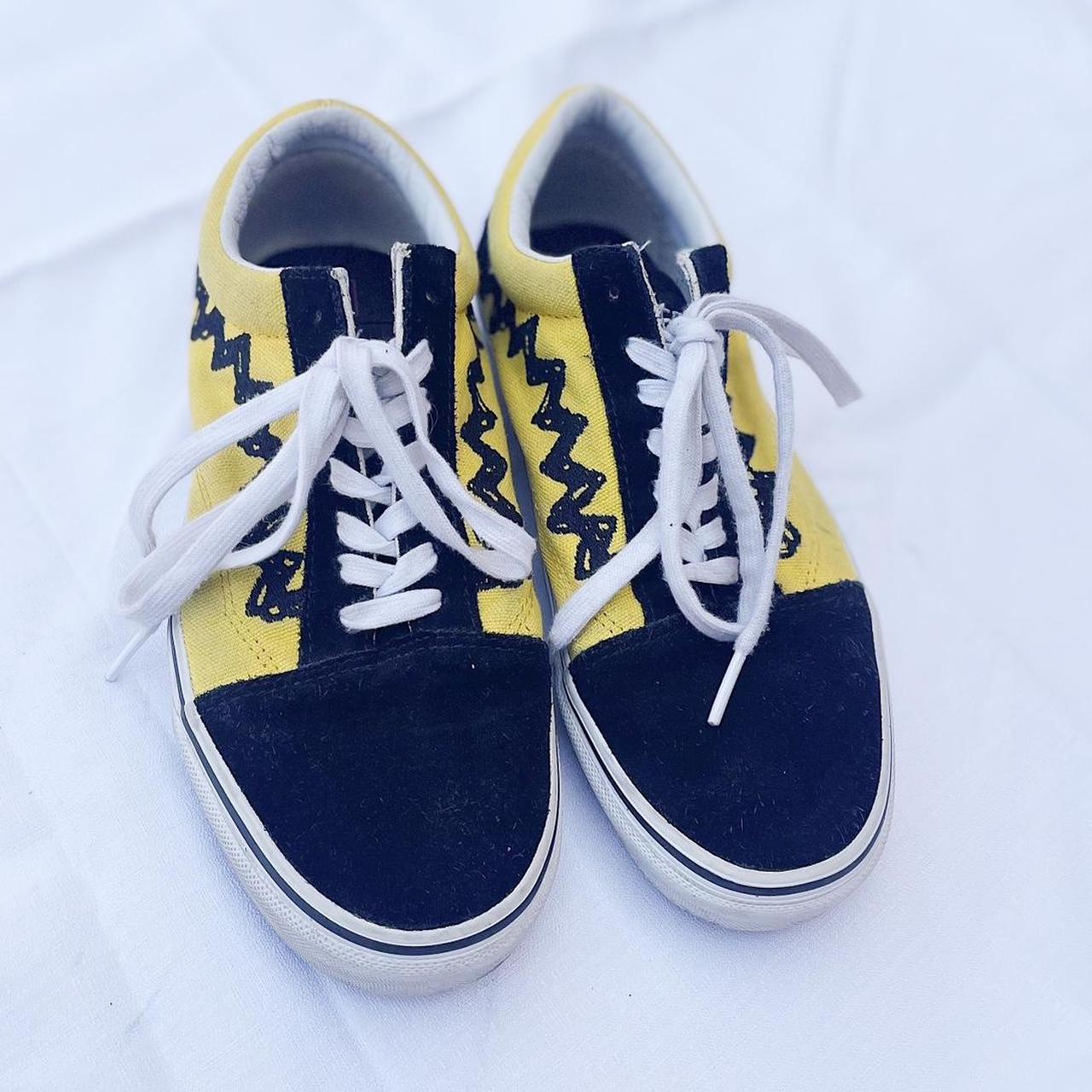 Charlie brown vans fashion shoes