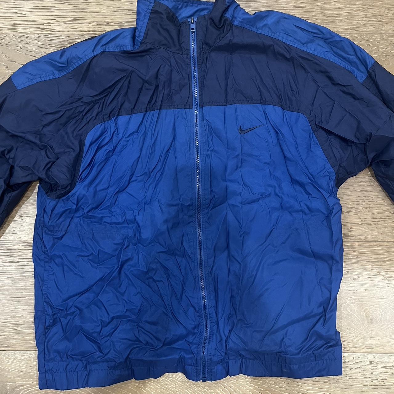 Vintage blue SOS sportswear of Sweden ski - Depop