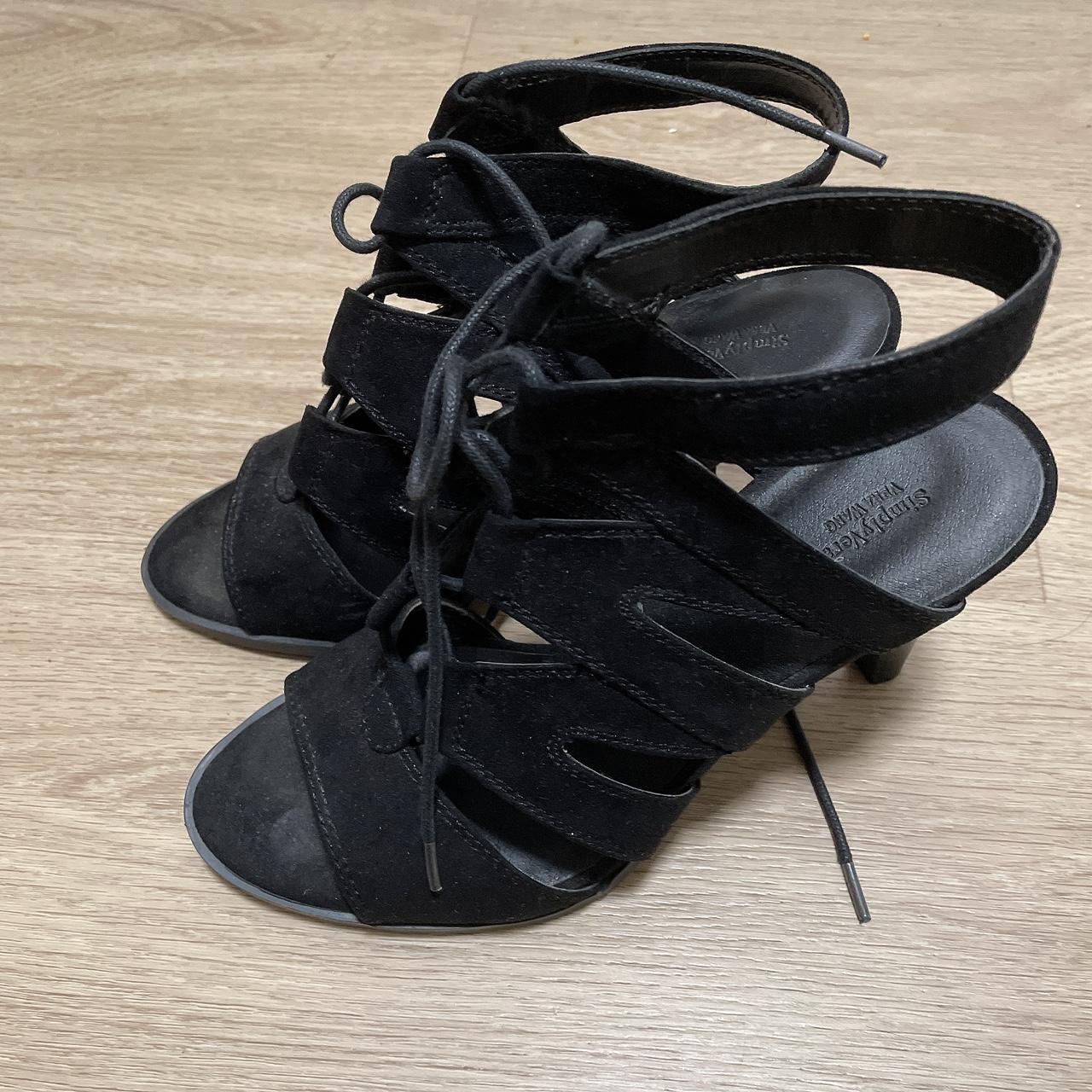 Simply vera store wang black heels