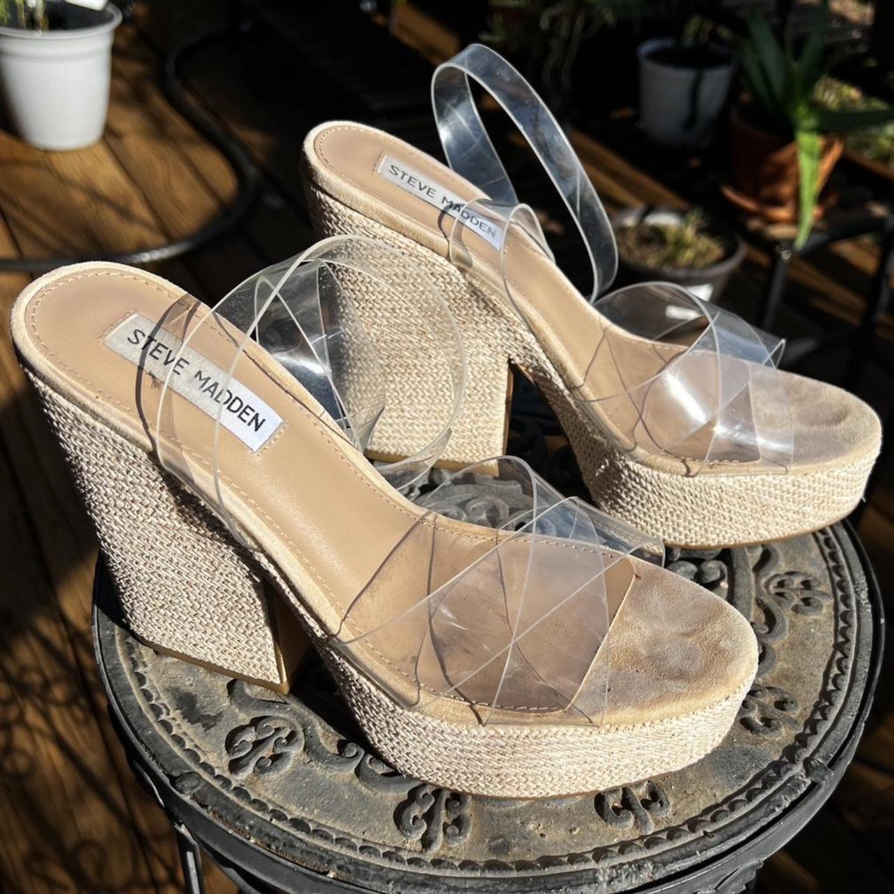 Steve madden 2024 jina platform clear