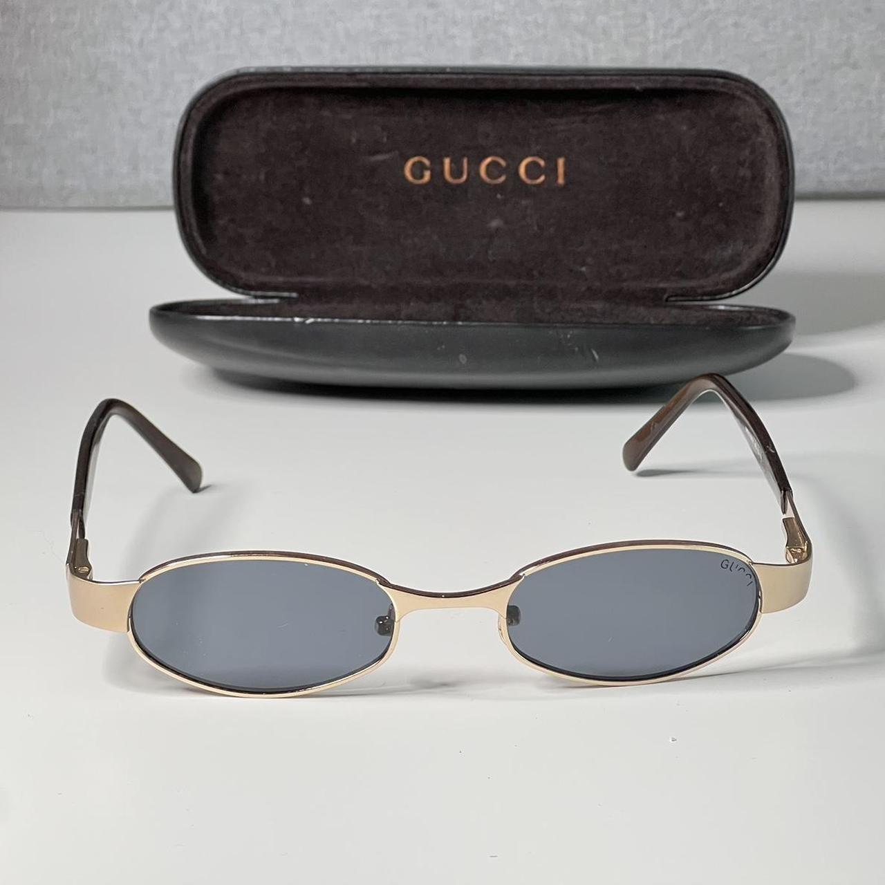 mens gold gucci sunglasses