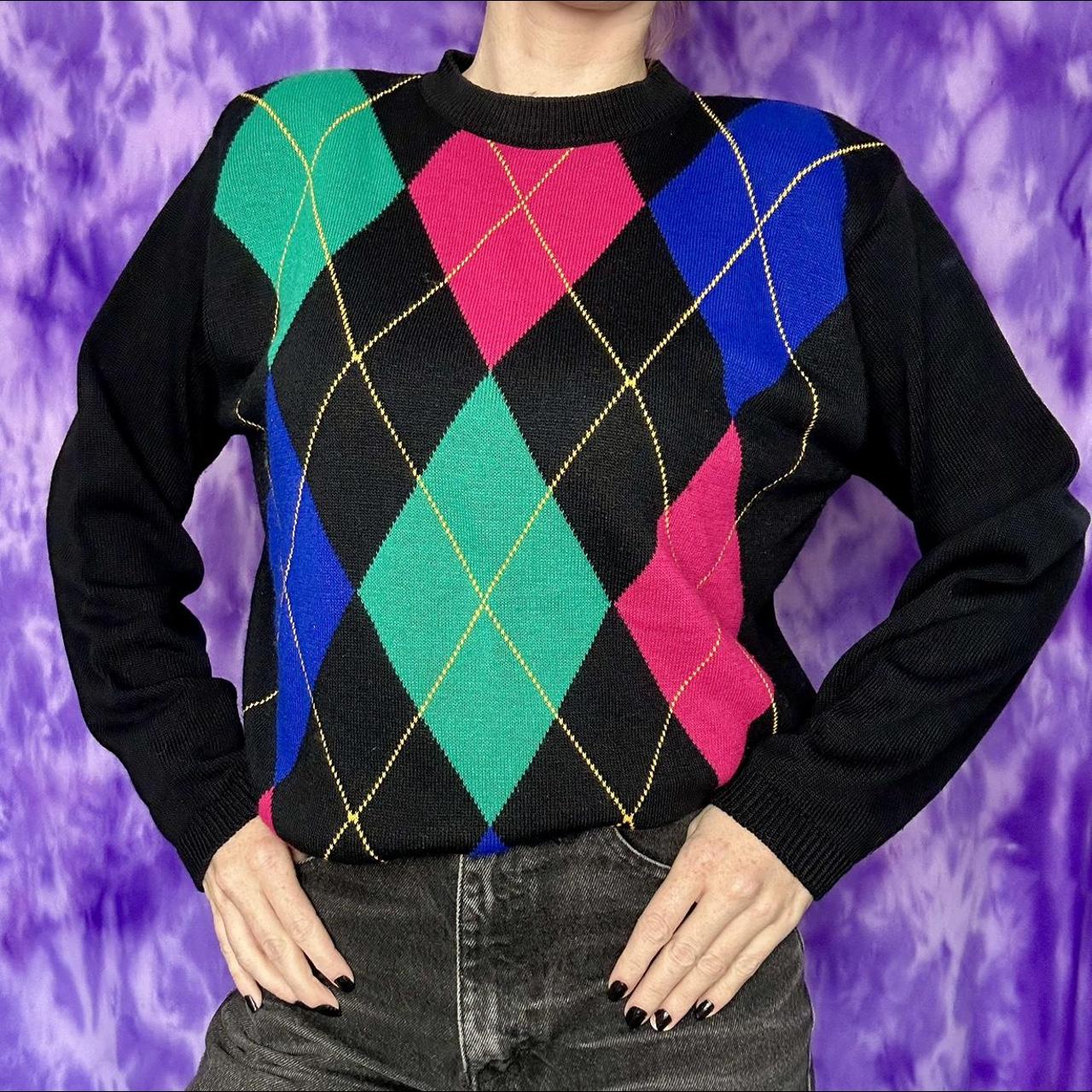 Vintage best sale diamond sweater