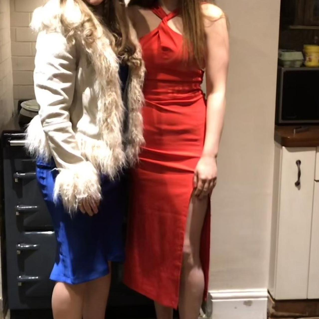 Red vesper Midaxi dress Size 8 Worn once Plz msg... - Depop
