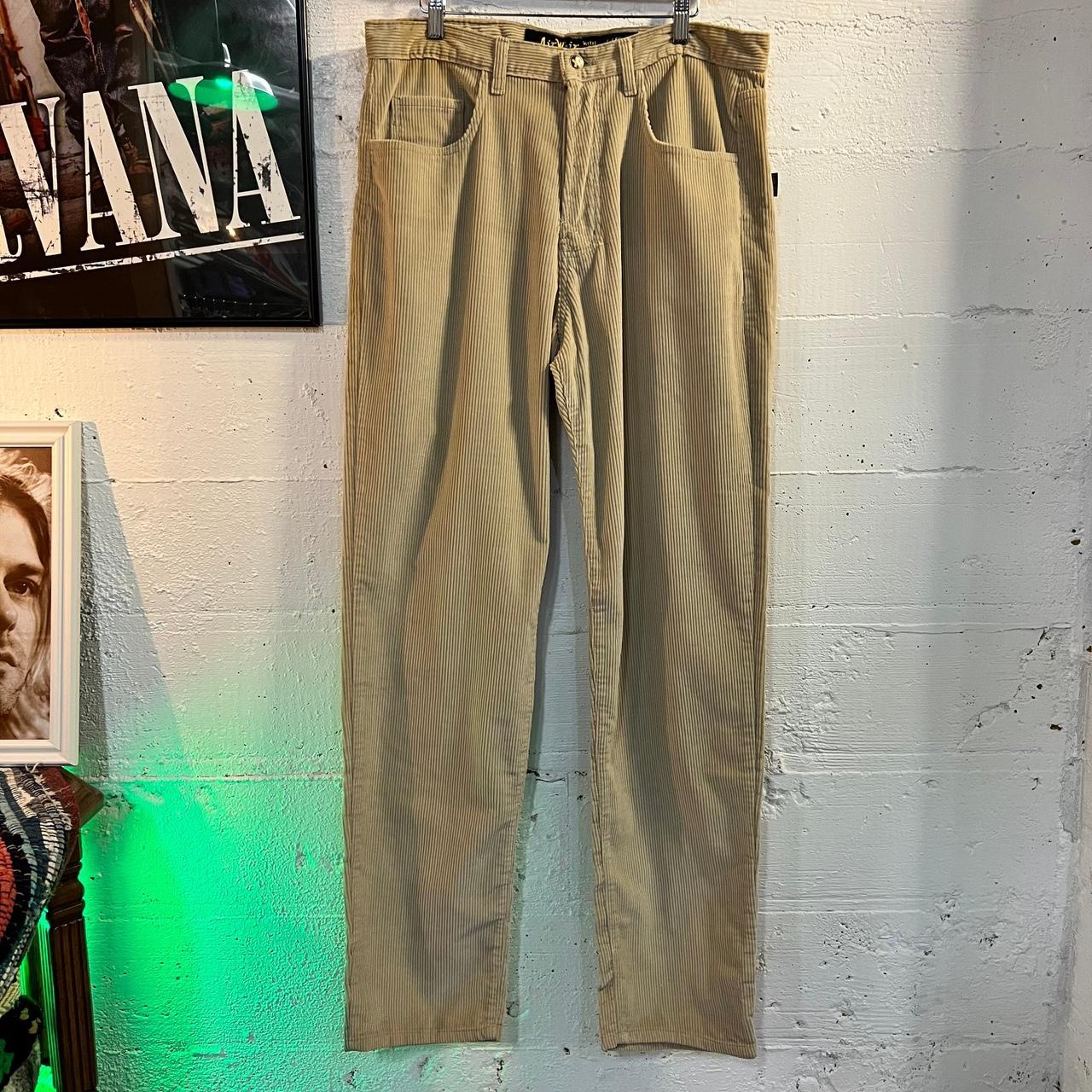 Dr. Martens Men's Wide leg Faded Pants - Tan/Crea… - image 1