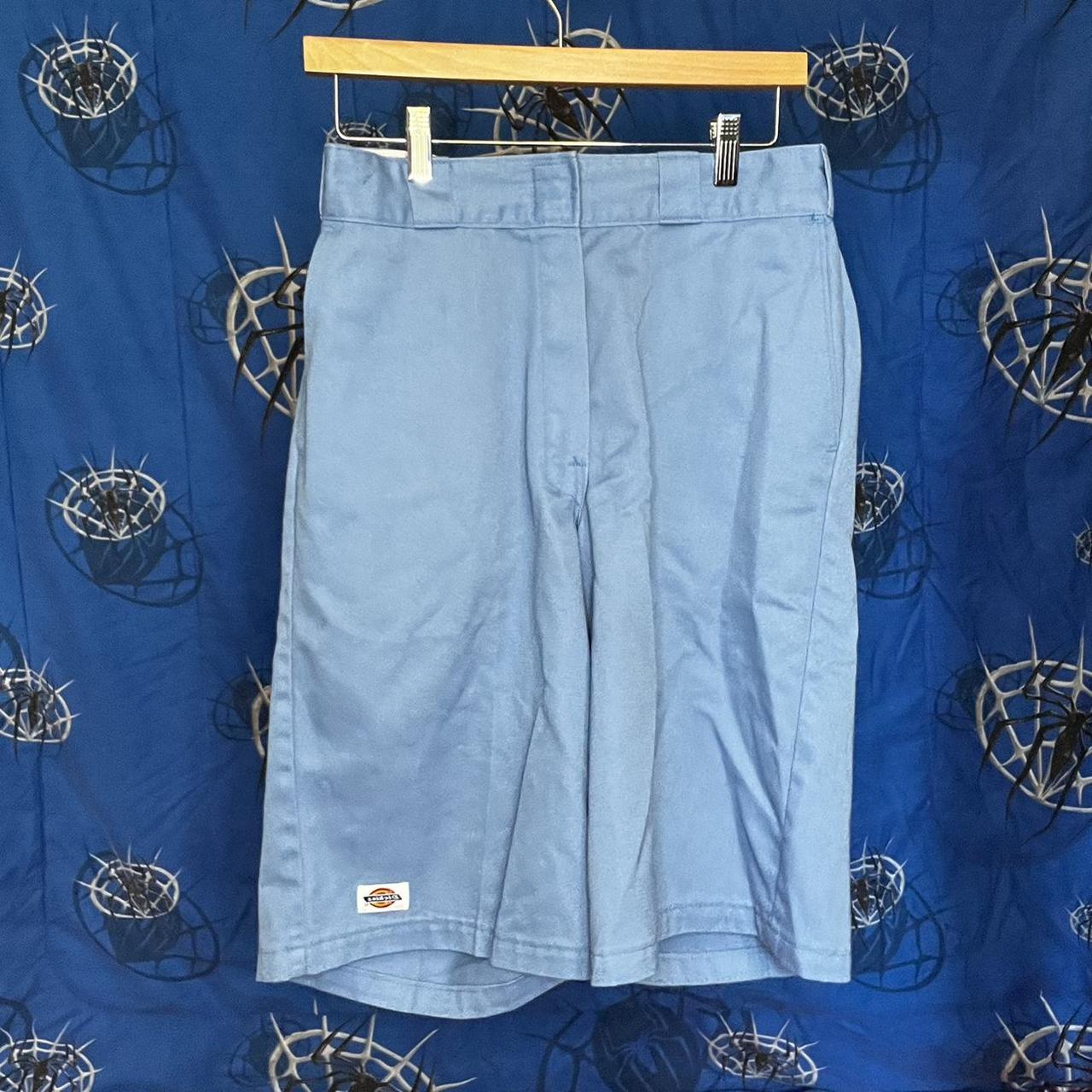 Baby blue store dickies shorts