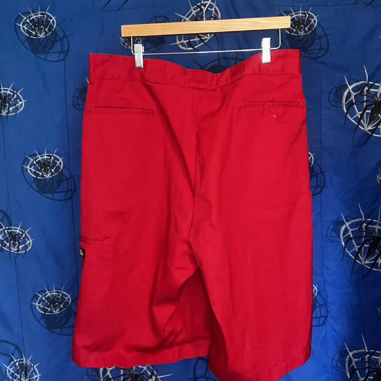 red dickies shorts waist 38 Depop