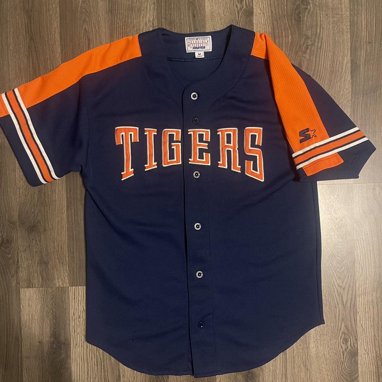 detroit tigers blue jersey