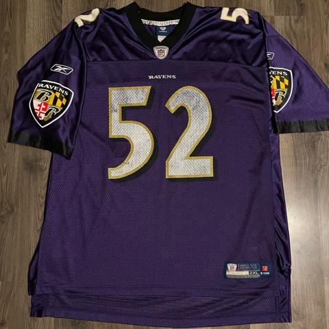 Vintage Reebok Baltimore Ravens Ray Lewis Jersey - Depop