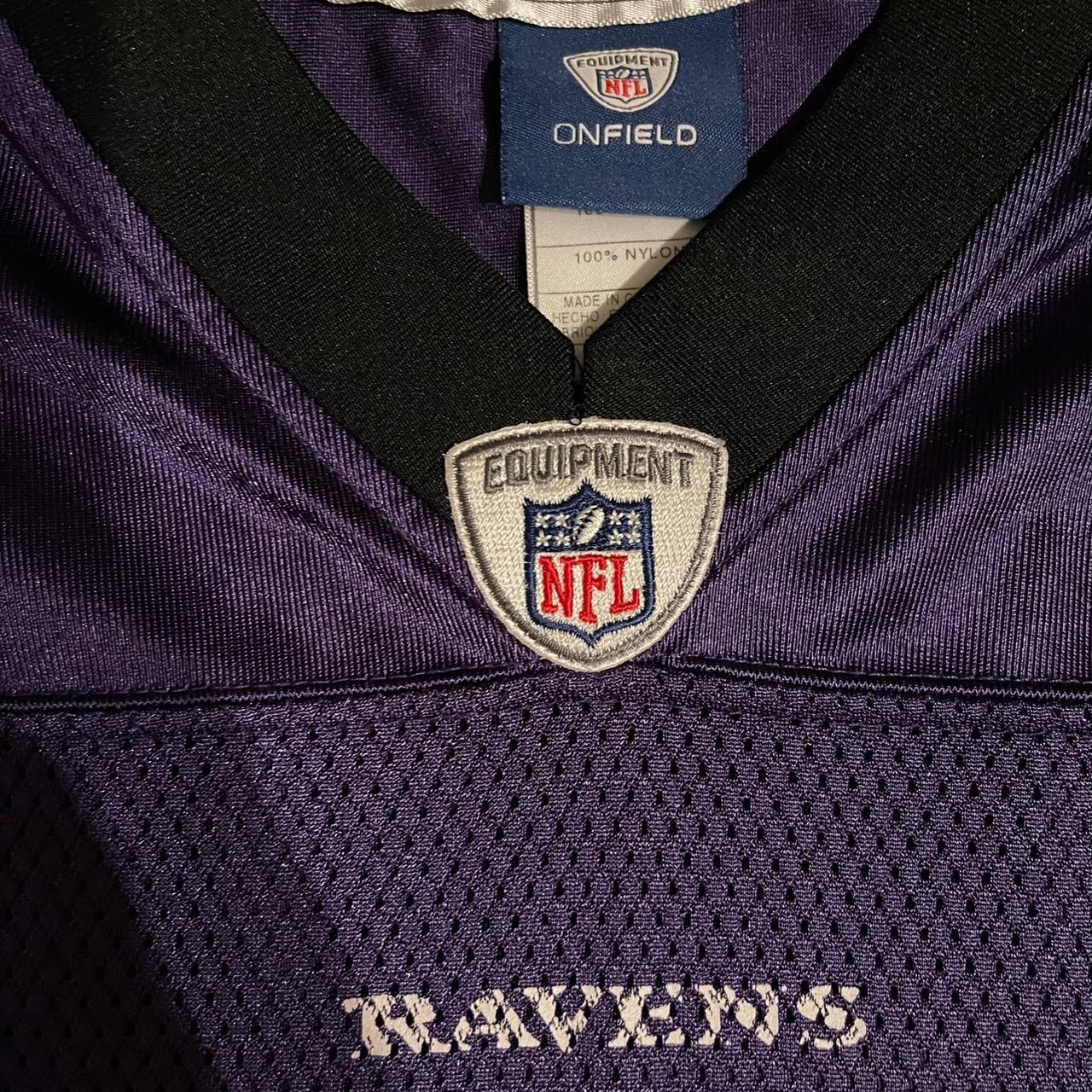 Ray Lewis Baltimore Ravens White Football Jersey - Depop