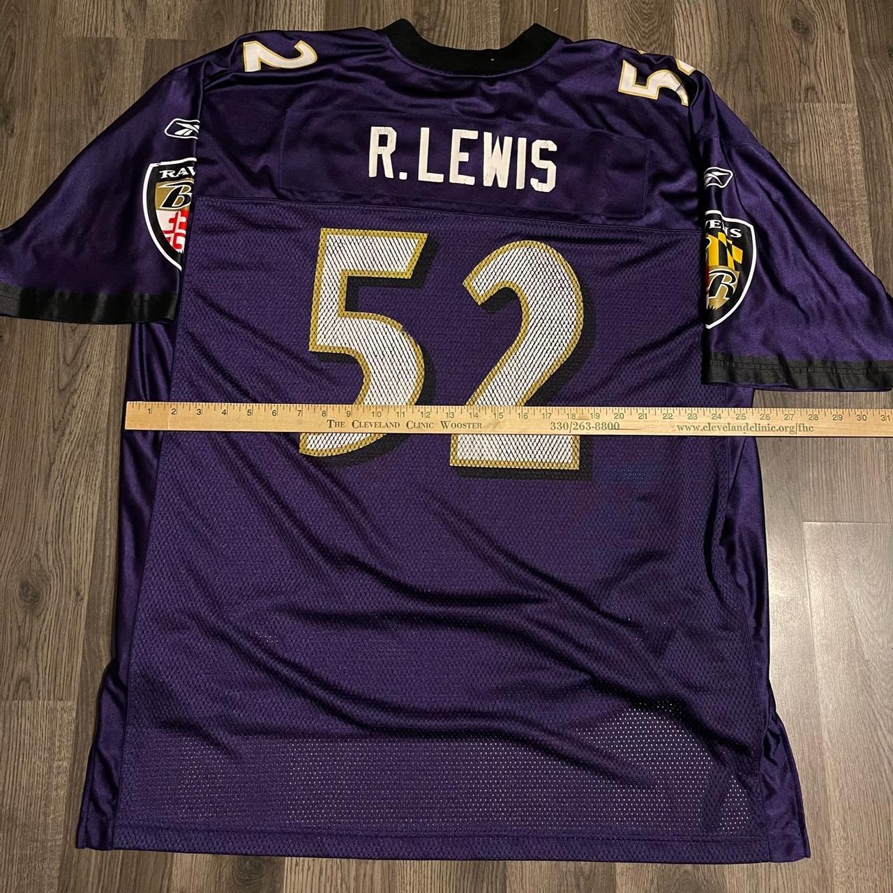 Vintage Reebok Baltimore Ravens Ray Lewis Jersey - Depop