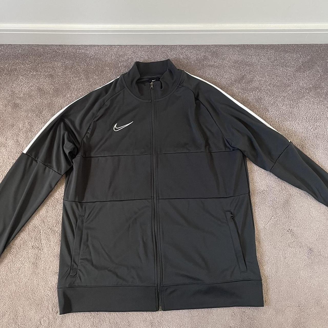 Nike Dri-Fit Track-Top/ Jacket, Grey, XXL Brand new - Depop