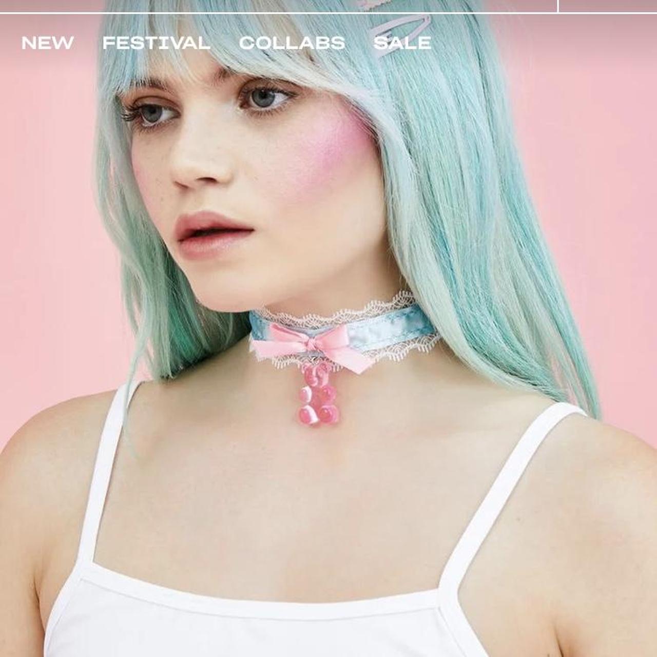 Dolls kill gummy bear choker Worn once Tags... Depop